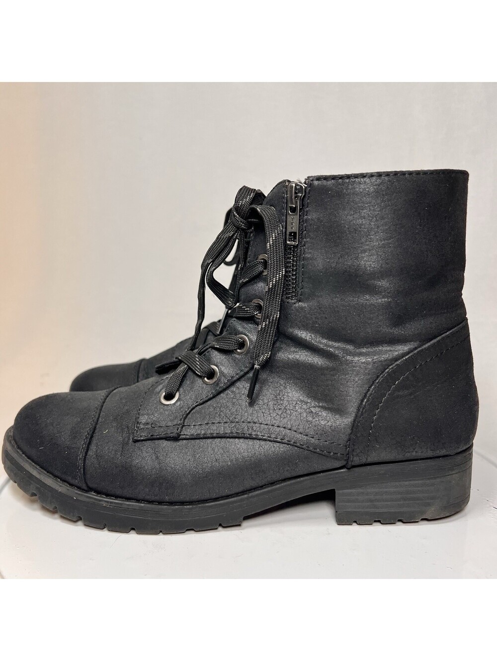 Natural Reflections Veruca III Black Casual Boots for Ladies Women's 11 M